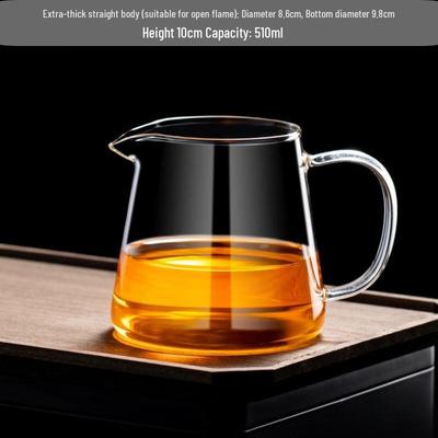 Shangqi Extra-Thick Glass Tea Pitcher Set (3-Pack)