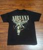 Nirvana In Utero Music T-shirt Men Large XSmallSmall Short Sleeve Graphic Black
