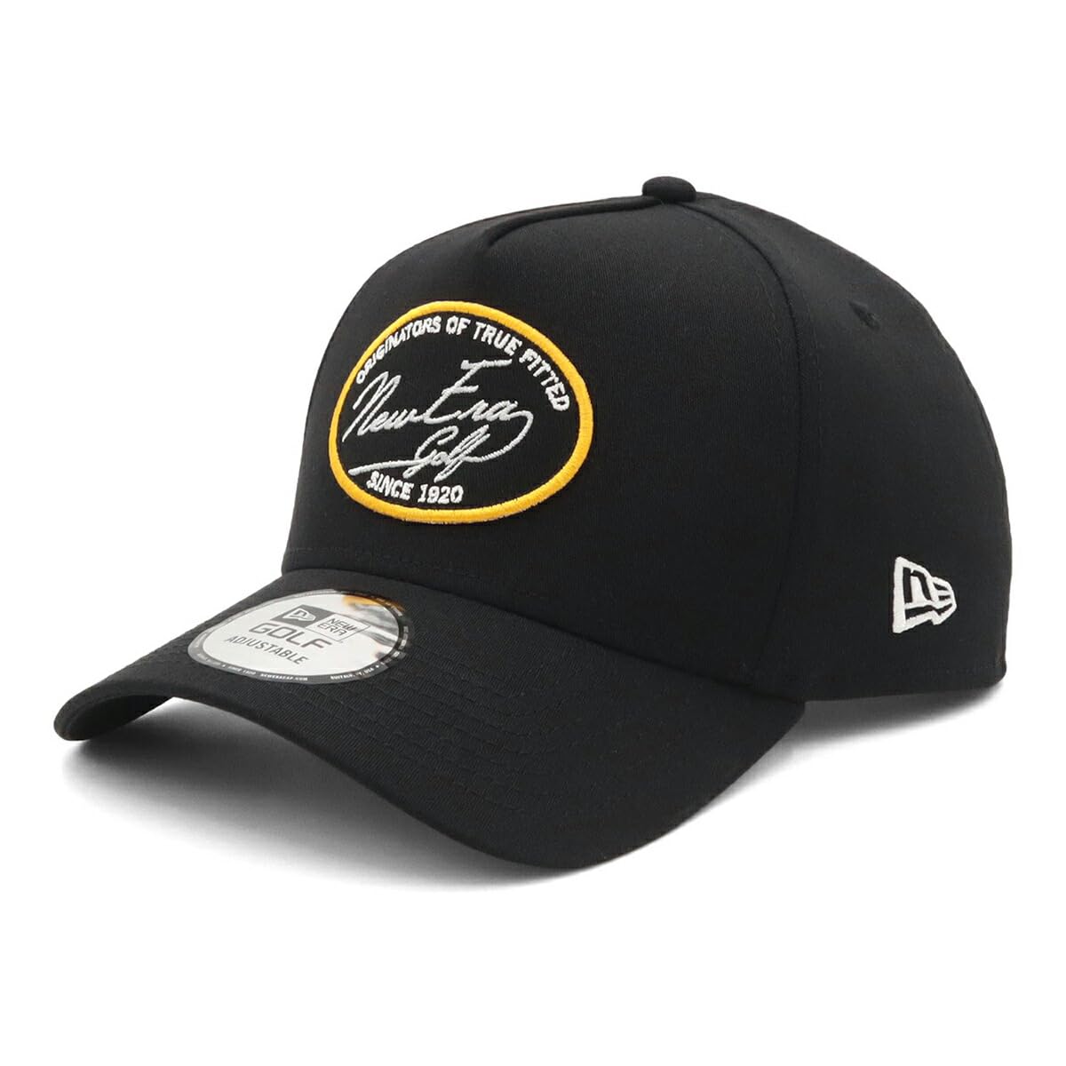 

New Era Golf Washable Stretch Free GF Stretch CT Washable Black Cap, Cotton, Black, 940AF, чёрный