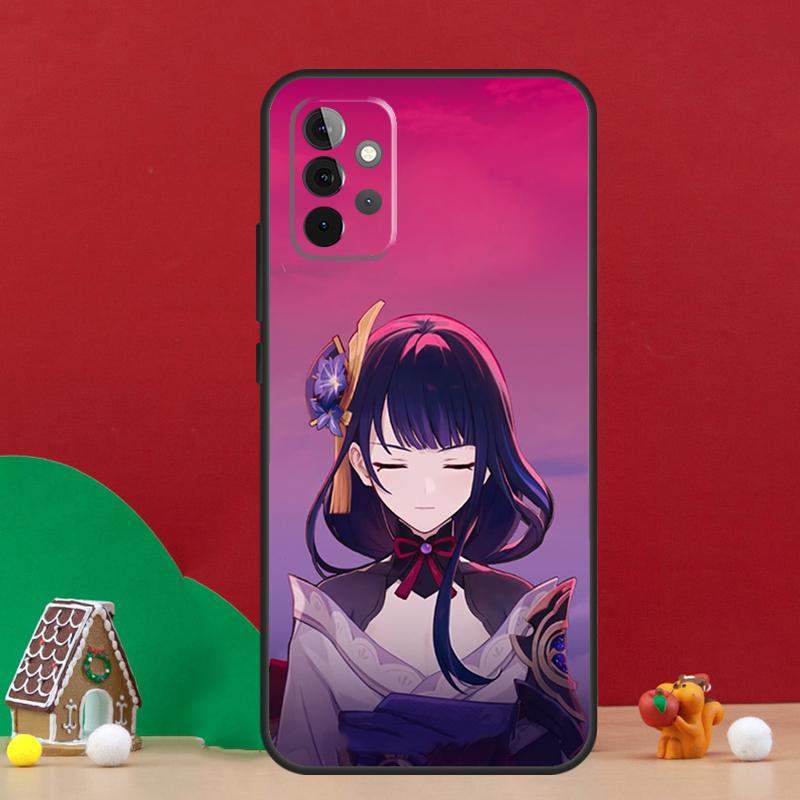 Baal Genshin Impact Game Case For Samsung Galaxy A56 A33 A13 A36 A23 A52 A32 A12 A54 A34 A14 A16 A53 A15 A35 A55 A17
