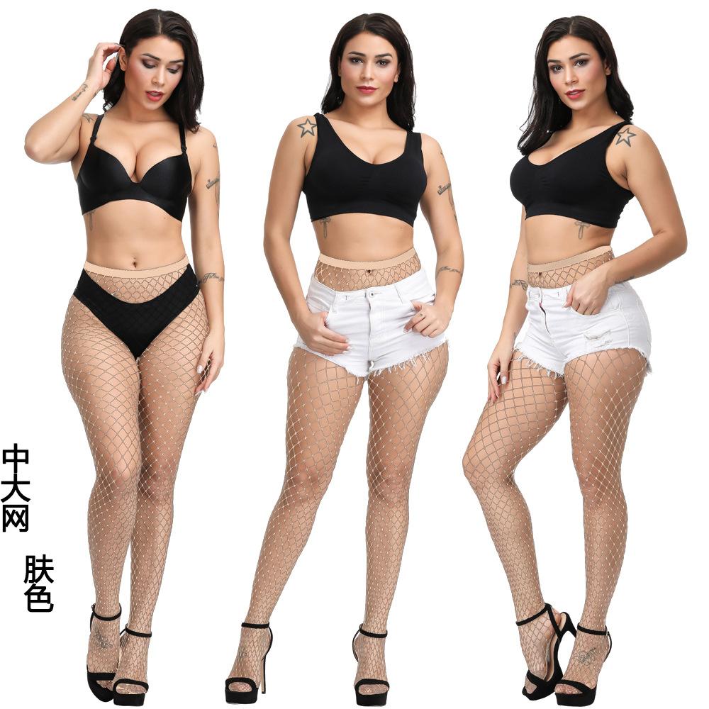 Hook up sexual fun stockings pantyhose base socks non-slip white colored mesh stockings fishmesh pantyhose