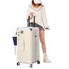 2025 Large 80-Inch Durable Trolley Case with 24-Inch Capacity, Unisex Design, Password Lock Suitcase