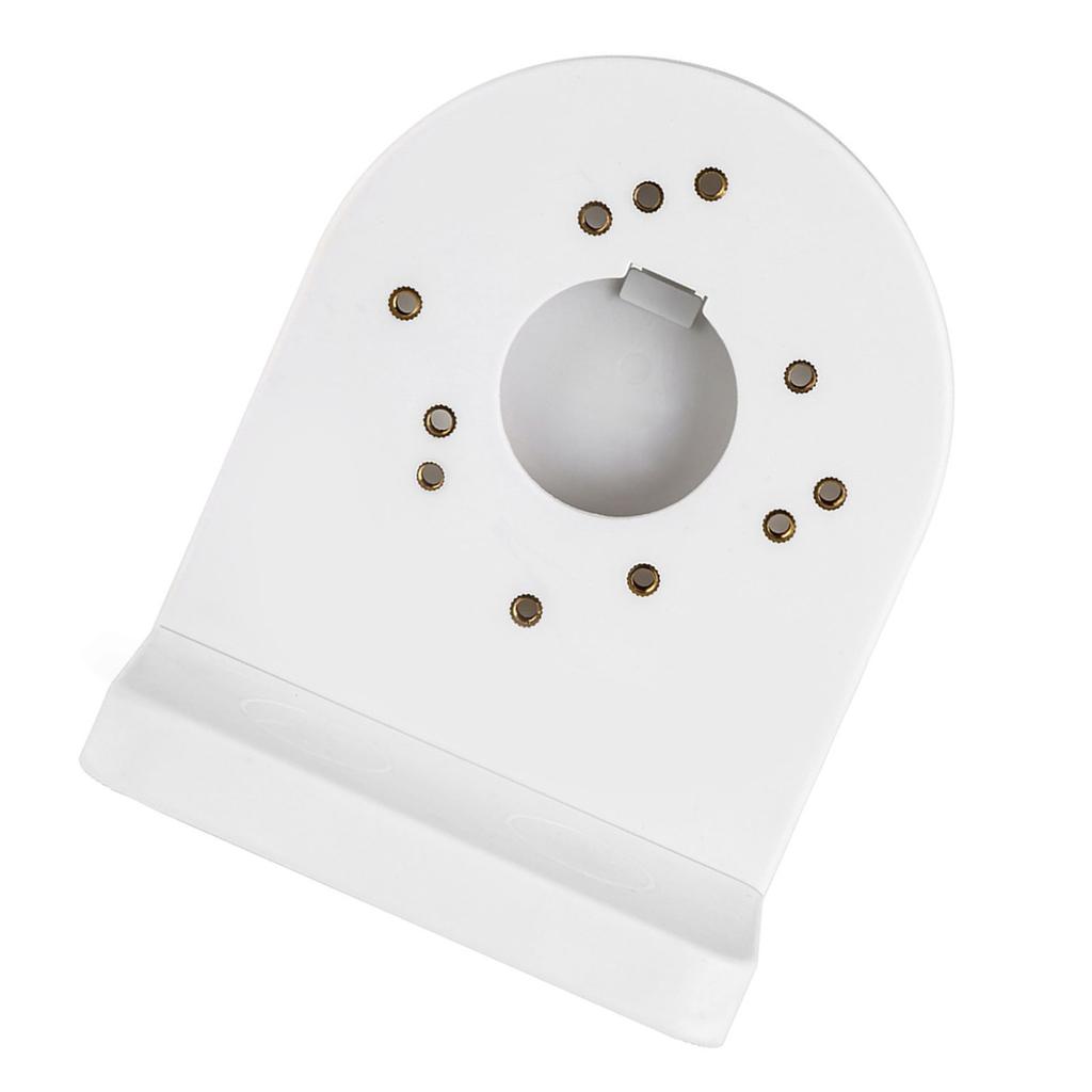 Universal CCTV ABS Plastic Dome Camera Wall Mounting Bracket Stand White