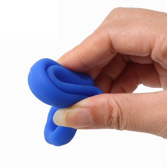 Cock Ring Non-vibration Reusable Ergonomic High Elasticity Easy to Use Enhance Sex Pleasure Washable Delay Ejaculation Dildo Ring Male Supply