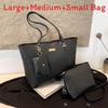 Minimalist Large Capacity Tote With Zipper Closure And Interior Phone Pouch For Office Use