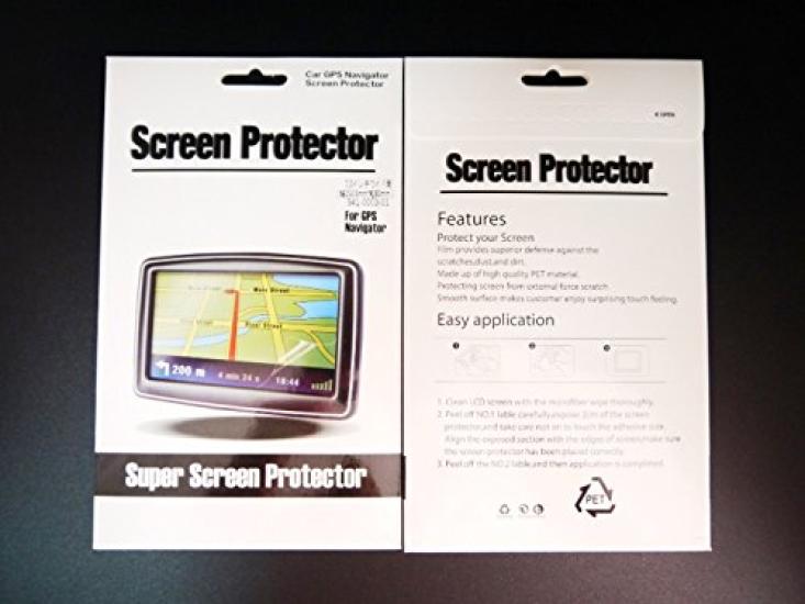 DVD LCD Monitor Installed In a for Mountain Car Navigation LCD Protective Film for Zero Air Bubbles Car, Navigation, 7-inch Wide, Anti-fingerprint,
