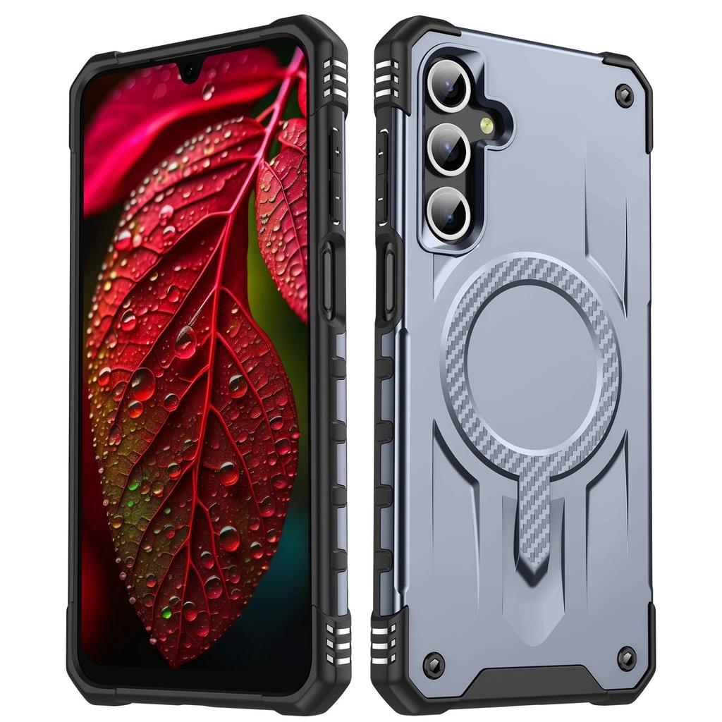 For Samsung Galaxy A56 5G/A36 5G Case Compatible with MagSafe Four Corner Airbags PC+TPU Phone Cover