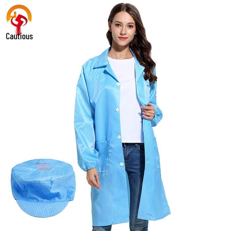 Anti-Static Lab Work Coat with Cap 2XL
