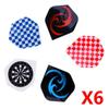 Standard Dart Flights PET Material Durable Professional Darts Accessories for Steel Tip and Soft Tip Darts Game