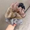 Large Mesh Hair Ring Women's Korean Style Simple Fashion Scrunchie Hair Accessories