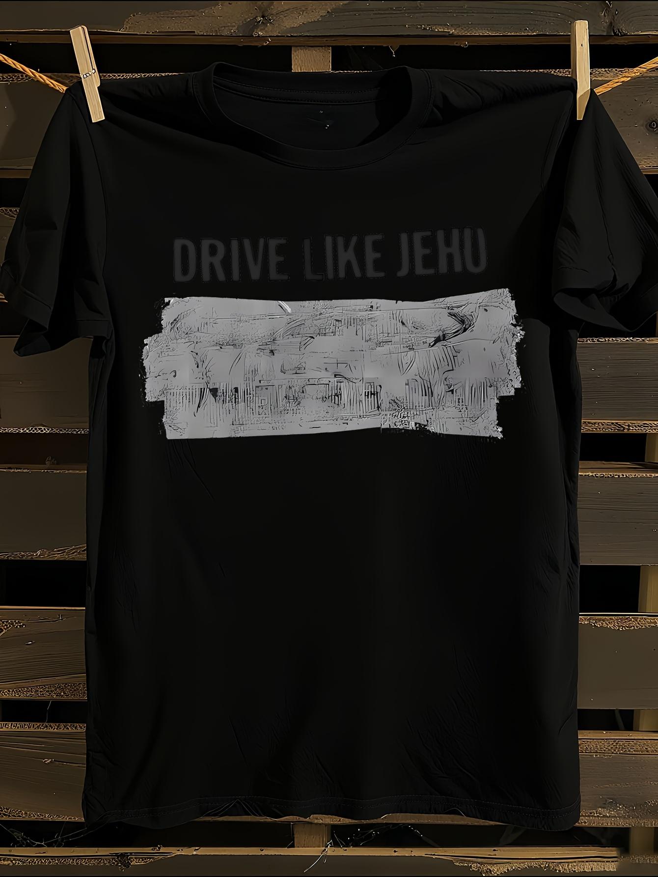 Drive Like Jehu White Splash Logo Tshirt XXXXL