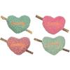 Plush Toy for Cat - TRIXIE - Matatabi Heart - 12 Cm - Various Patterns - Soft Materials - Indoor Use