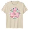 Oh Hello Spring Unisexs TShirt Floral Seasonal Easter Gift For Her