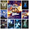 5d Diy Diamond Air Painting Harry Potter Magci Castle Owl New Collection Embroidery Jewelry Home Decor Mosaic Cross Stitch Gift