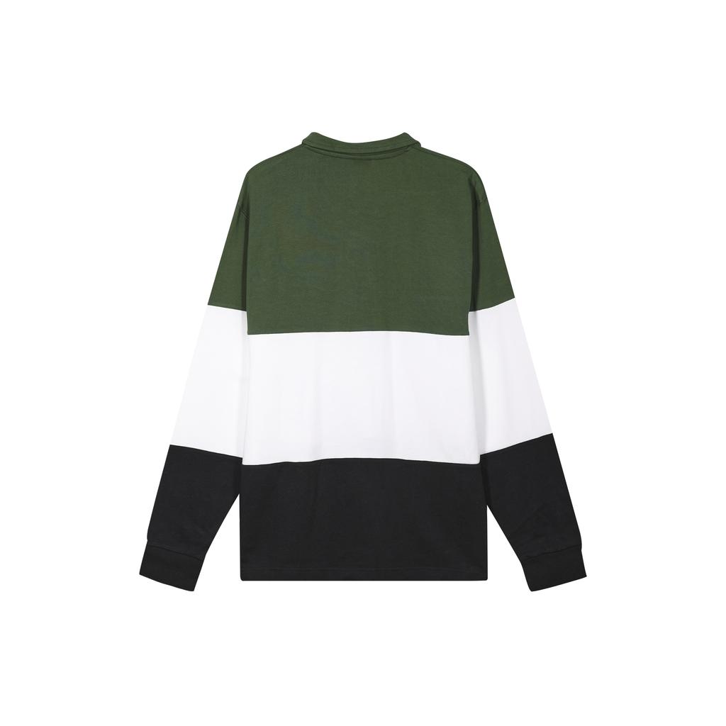 Nike Club Long-Sleeve Top 'Green White Black' Men's FB7798-323