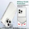Ultra Thin Transparent Hard Acrylic Phone Case For iPhone 16 15 14 Plus 13 12 11 Pro Max Phone Back Case Clear Shockproof Cover