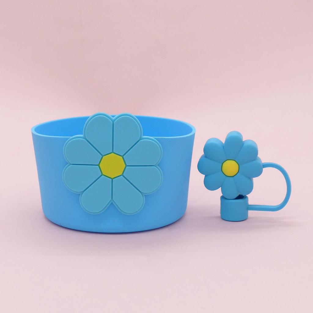 Silicone Insulated Cup Sleeve: Stanley Water Bottle Bottom Cover & Protective Sleeve