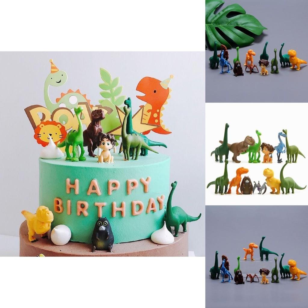 Adorable And Detailed The Good Dinosaur Mini Figures Ideal For Cake Decoration