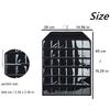 Wall Mounted Badge Organizers Bag Space Saving Display and Protective for Collectibles Sturdy Felt Materials Use