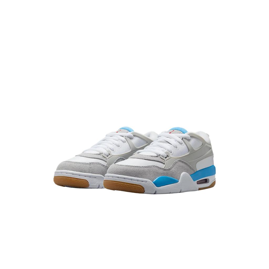 Air Jordan 4 RM GS University Blue Dětské tenisky Bílá Neutrální šedá FQ7938-104