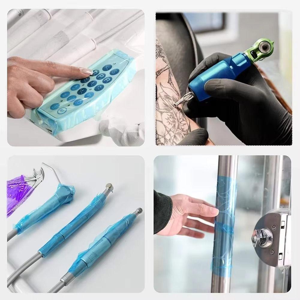 1200Pcs/roll Waterproof Dental Barrier Film Plastic Oral Isolation Membrane  Tattoo Accessory
