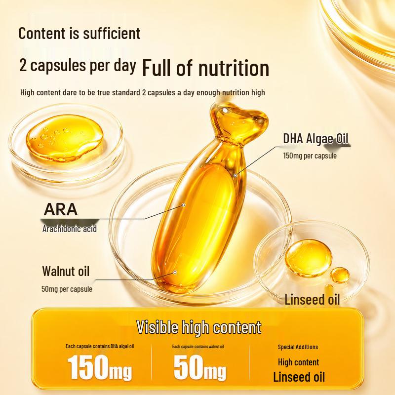 Zhongjiu DHA & Walnut Oil Brain Support for Youth