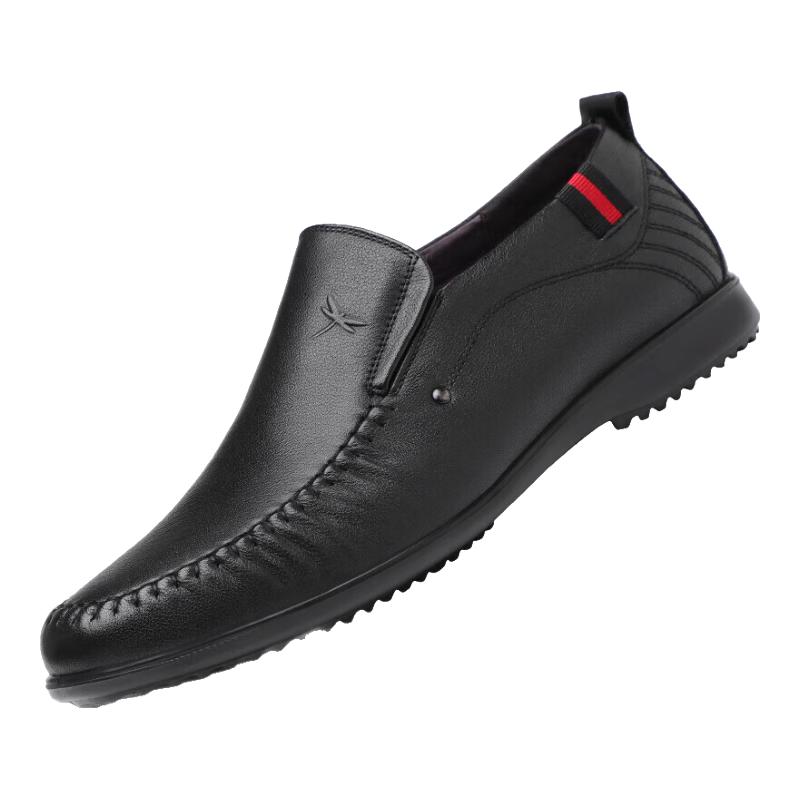 Red Dragonfly Men s Soft-Soled Business Casual Slip-On Loafers 38
