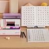 Double Use  Desktop Reading Stand With Built In Pencil Case Pen Box For Kids Students Classroom Study