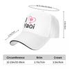 Baseball Caps I Love Yaoi Trending Casquette Unisex Sport Spring Caps