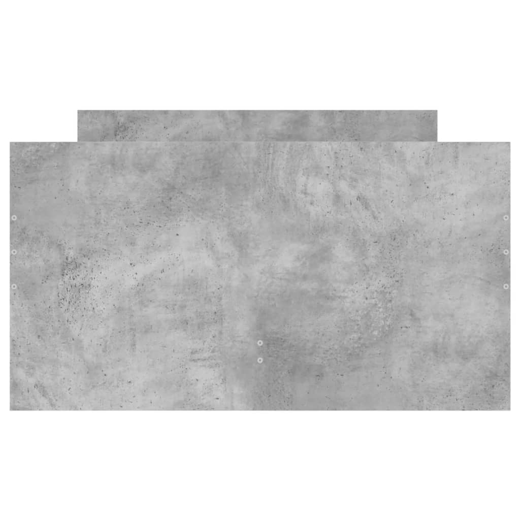 Vidaxl Rama Łóżka Z Szufladami, Szarość Betonu, 75X190 Cm