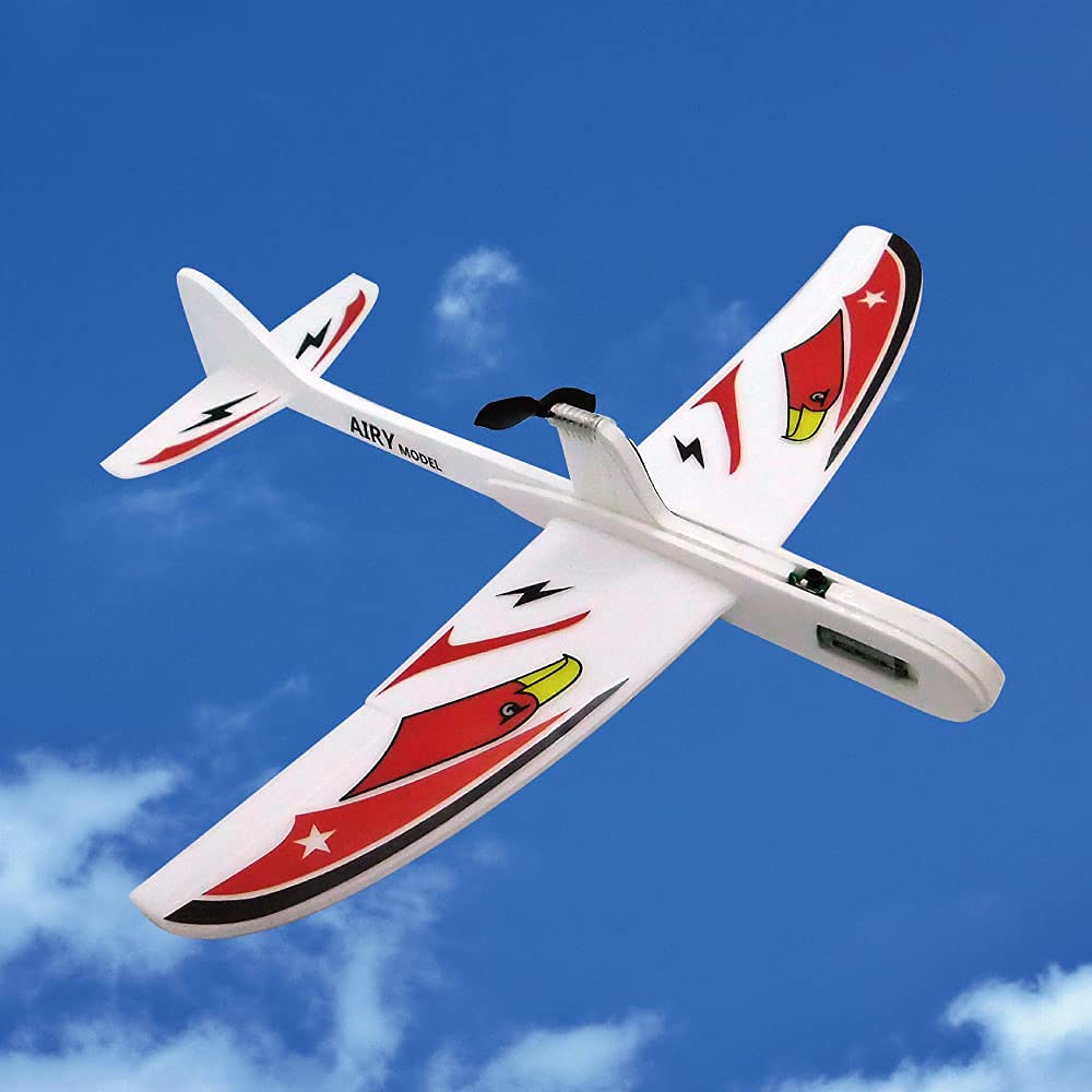 Electric Toy Propeller Charge for 1 Minute Easy To Use Even for Battery Model Craft Plane Airplane, Plane, 10-second Flight, Beginners, Operated,