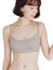 Night Seamless Set Up Seamless Sports Adjustable [Bambi Water] Bra, Bra, Possible, Non-Wired, Daytime, Bra, Bra, Bandeau, (LL, Greige)