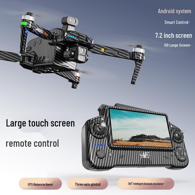 AE60 Three-Axis Gimbal Drone with GPS and HD Digital Image Transmission