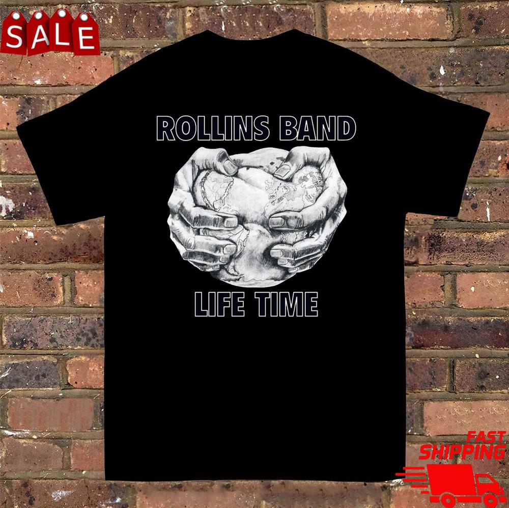 New! Rollins Band Life Time T-shirt Short Sleeve Full Size S to 5XL BL787 Unisex T-Shirt M