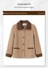 Mom's Spring Woolen Lapel Suit: Stylish Small Fragrance Outerwear for Mid-aged & Elderly Women - Perfect for Spring & Autumn
