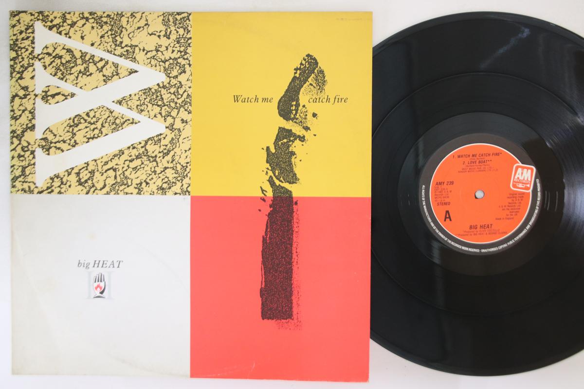 

12inch Record BIG HEAT - Watch Me Catch Fire AMY239 A&M 1985 UK Rock Used