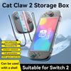 ABS Matte Translucent Hard Protective Shell Case for Switch 2 Console & Controller Cases with Game Card Slots & Charging Port