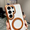 Samsung S26 Ultra High-Transparency Magnetic Wireless Charging Case with Rotating Stand