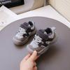 Children's Sports Shoes 2025 Spring and Autumn New Boys Anti-kick Shoes Breathable Mesh Girls Non-slip and Wear-resistant Running Shoes