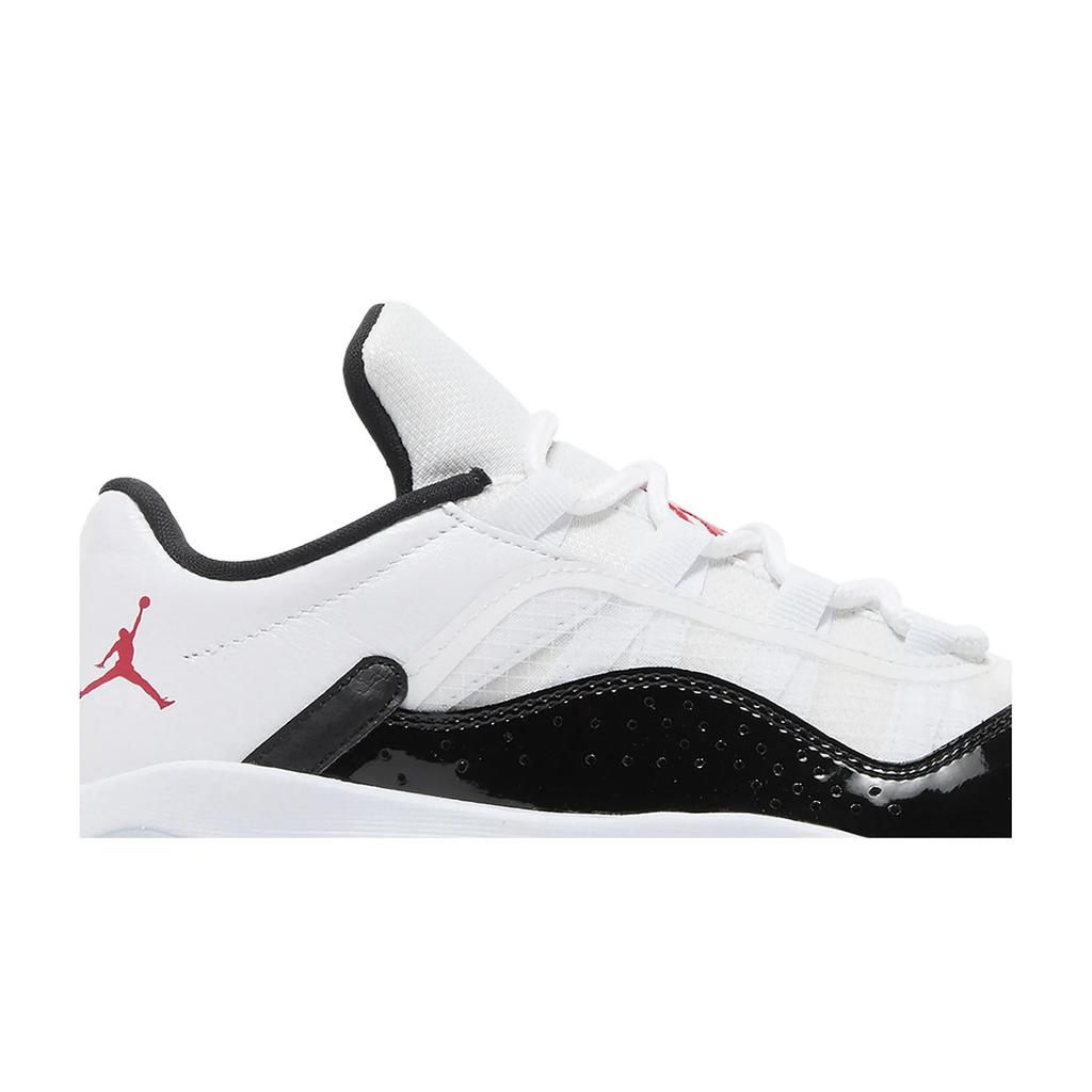 Damskie Air Jordan 11 CMFT Low 'White Black Blue Tint' (rozmiary damskie) Białe / Czarne / Niebieski Odcień / University Red Vintage Buty do Koszykówki