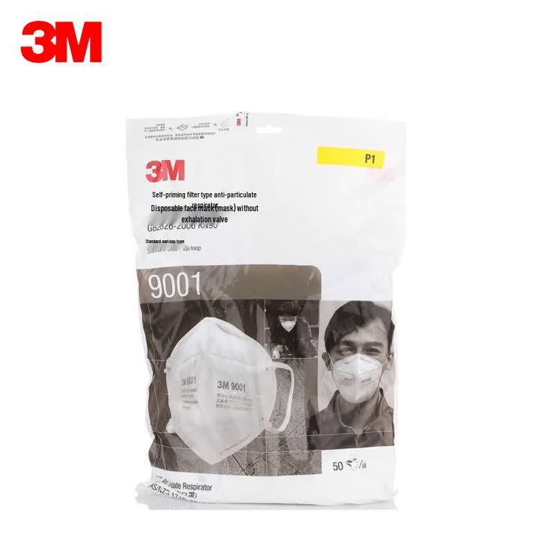 3M 9001 KN90 Ear-loop Dust Mask KN90