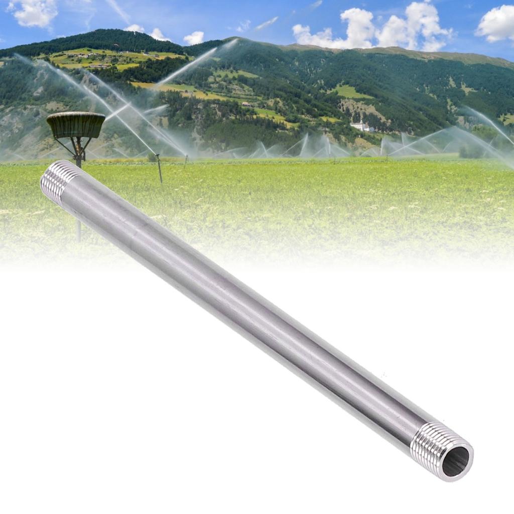 Racores de Tubería de Acero Inoxidable Rosca Macho G1/4 20cm Unión Roscada para Tubería para Fontanería