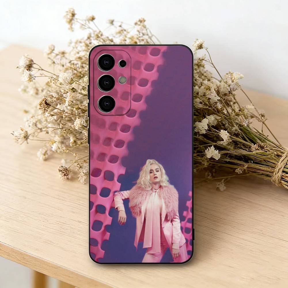 

K-Katy Perry Singer Phone Case For Samsung S25,S24,S21,S22,S23,S30,Ultra,S20,Plus,Fe,Lite,Note,10,Black Cover Samsung S25