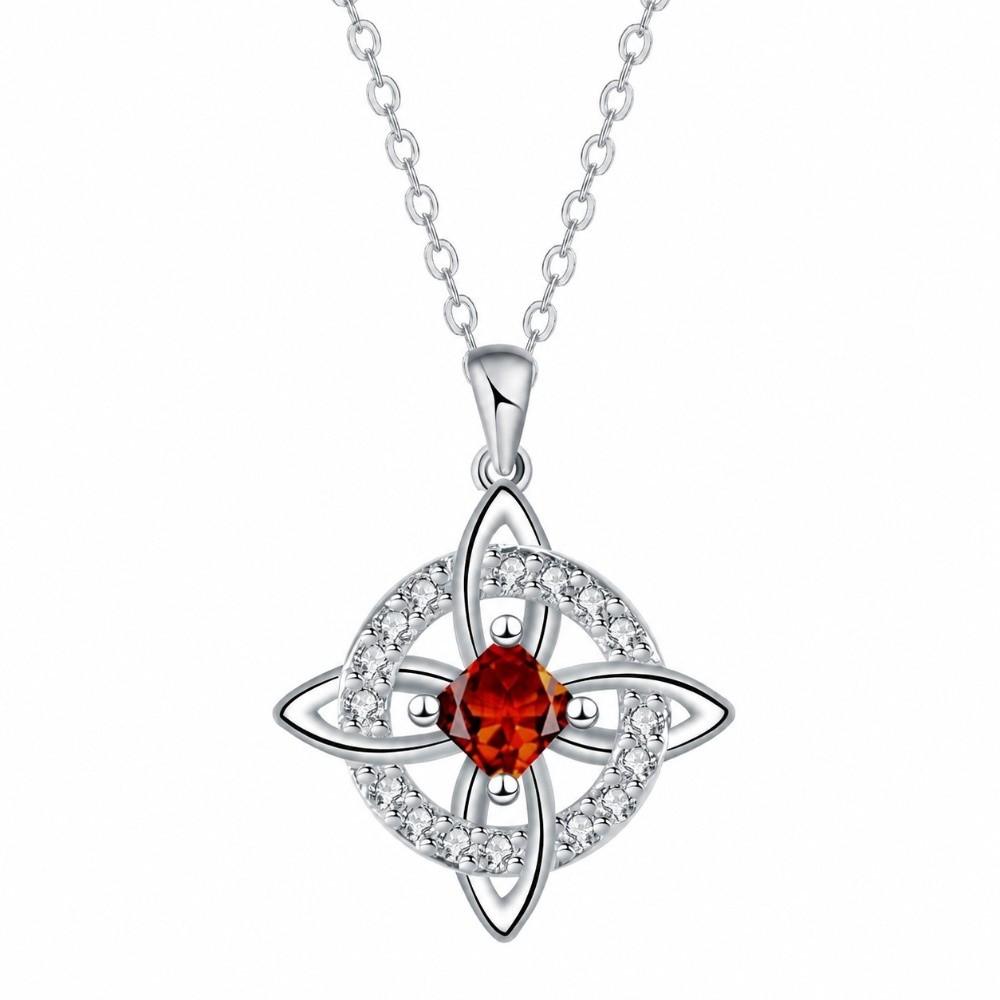 Zircon Gemstone Birthstone Necklace Handmade Amulet Necklace Birthday Anniversary Special Occasion