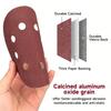 10/30/50PCS 8 Hole 125mm Sandpaper Woodworking Metal Grinding Disc Abrasive Polishing Tool 60 80 220 320 Grit Sanding Discs