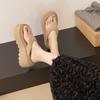 Fashion Summer Fashion Thick Bottom Clip Toe Women Slippers  Fashion Platform Flats Slides Female Shoes Zapatos De Mujer