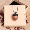 Rope Chain Chinese Style Jewelry Gawu Box Long Necklace Female Necklace Ebony Necklace Braided Rope