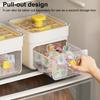 Yousheng Ice Cube Mold with Lids And Container Press-to-release Ice Tray Double Layer Odor-Free Ice Maker Container for Cocktails Drinks Coffee Tea