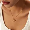 Youthway Popularity Metal Angel Pendant Necklace Stainless Steel Waterproof Chain Gold Plated Charm Jewelry  New