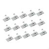 15 Cable Clips, Fixings, Easy Installation, Electrical Management Brackets.